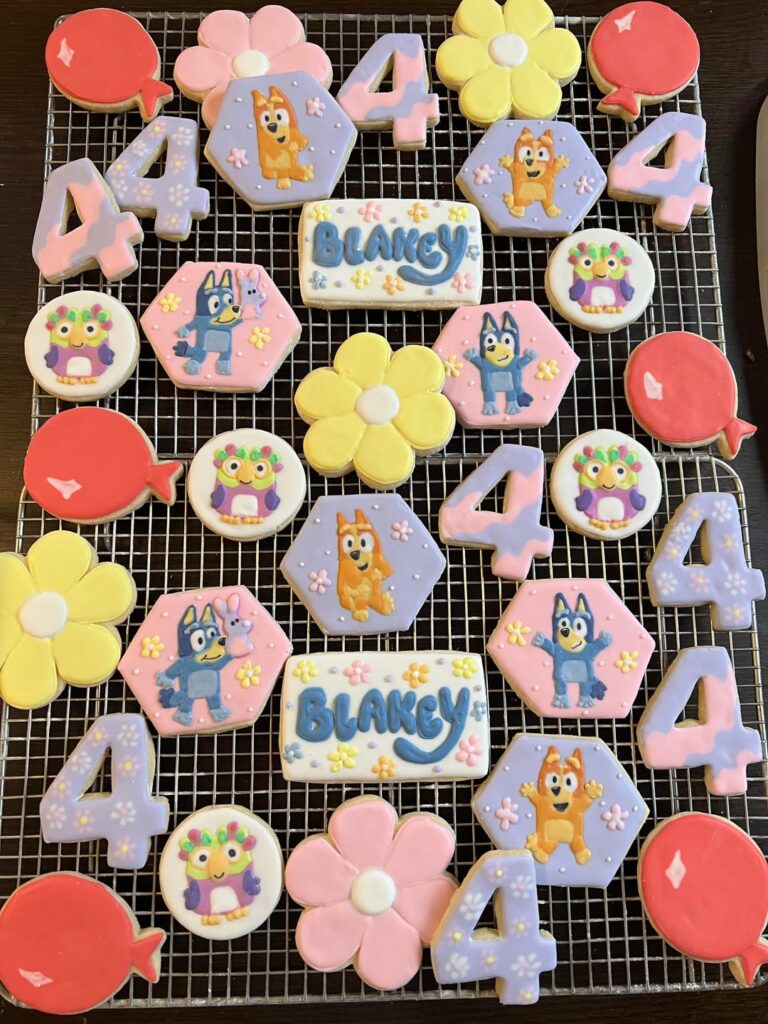 Bluey for Blake’s 4th!