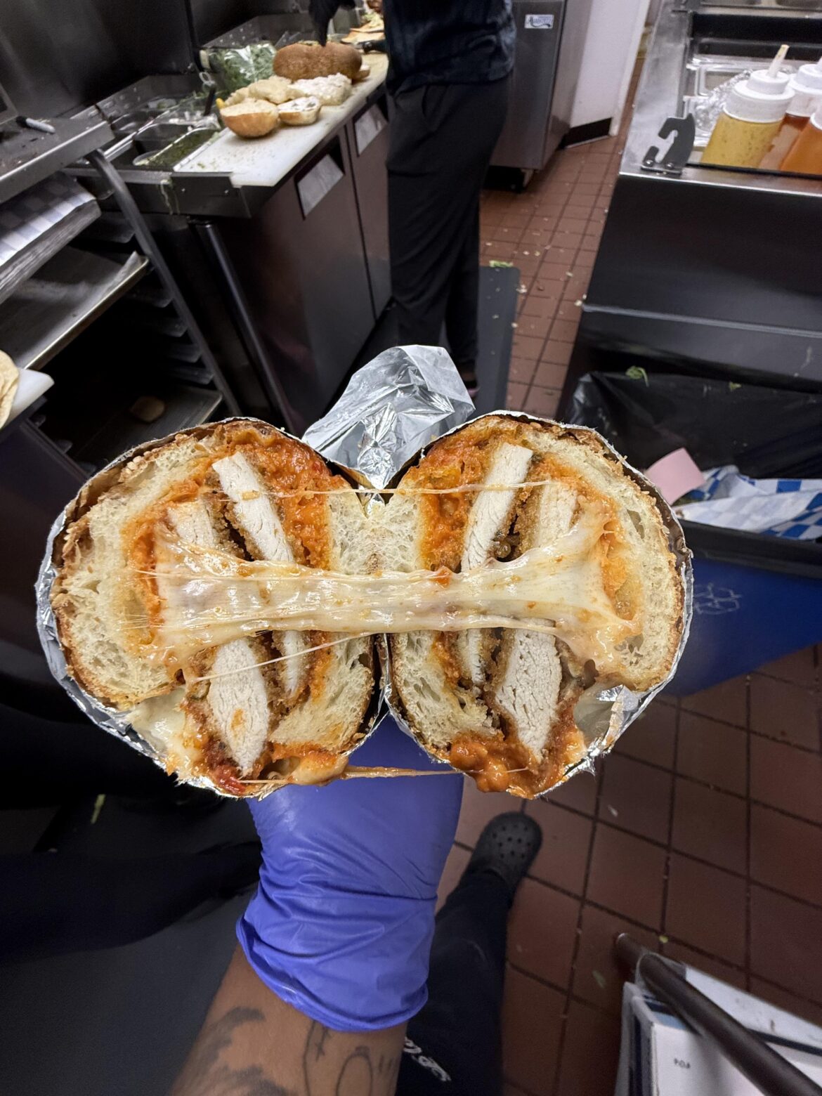 Chicken Cutlet, Vodka Sauce , Mozzarella