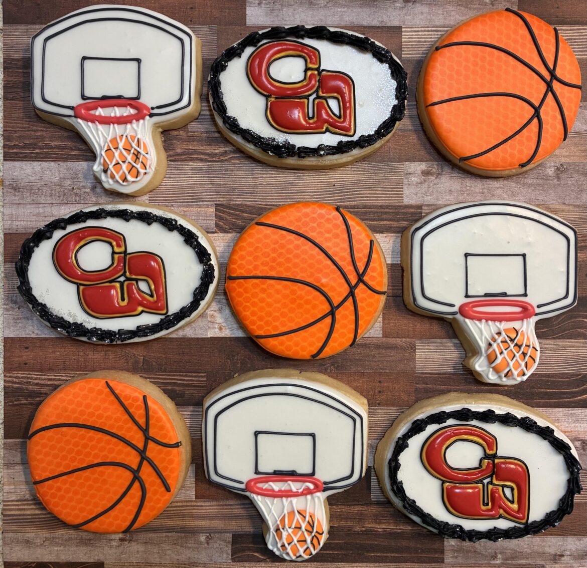 Basketball cookies!