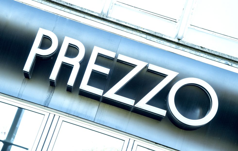 Prezzo sign