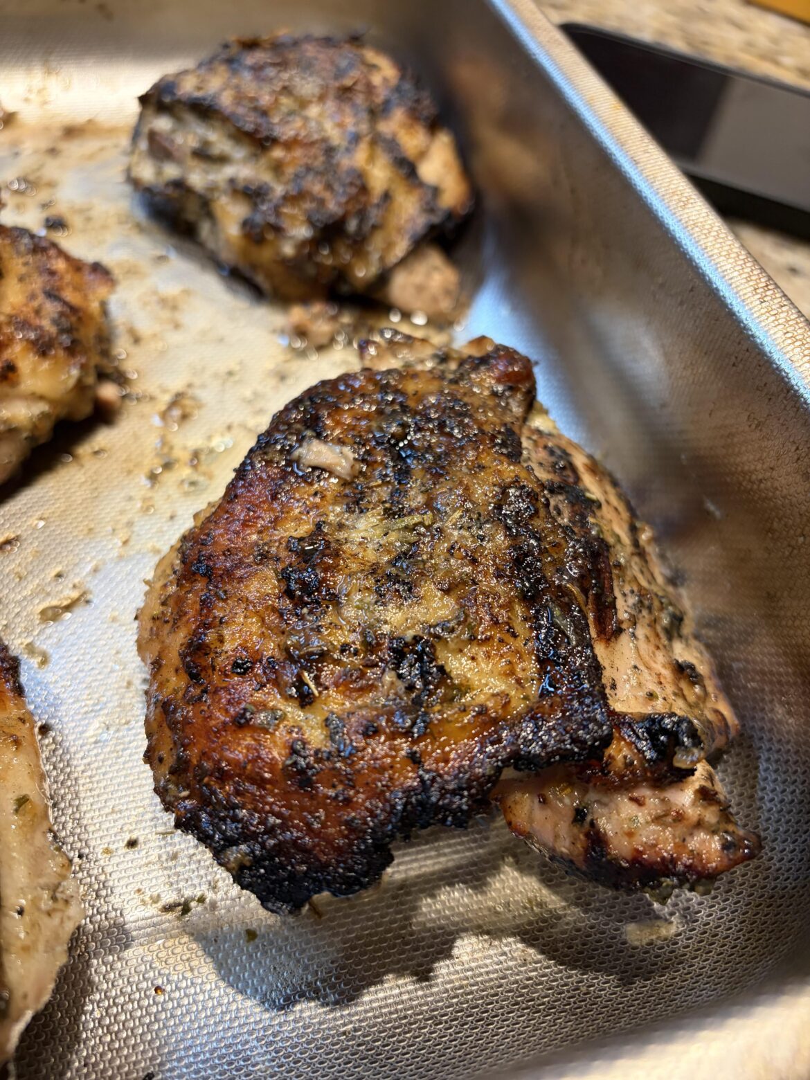 Charcoal is the #1 way to cook chicken thighs