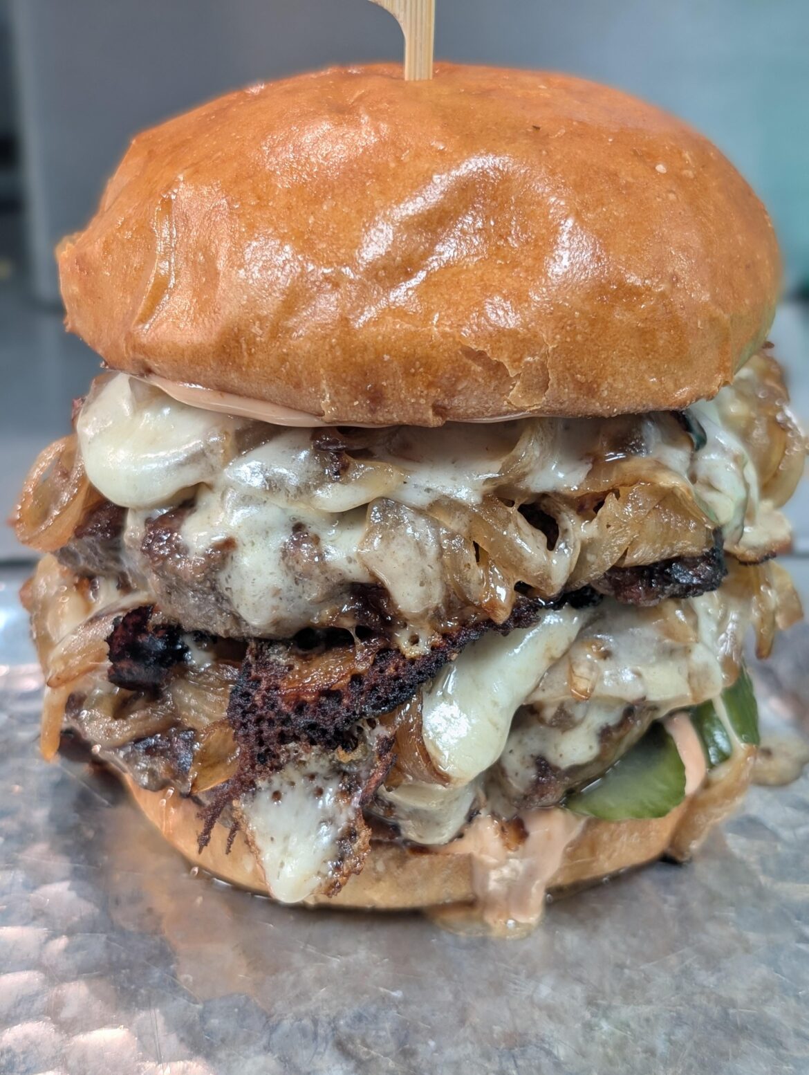 French onion burger!