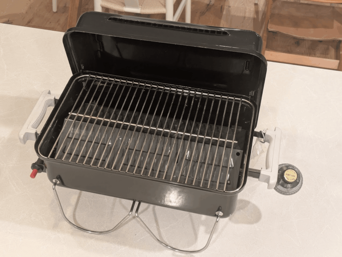 Keep or swap? 1997 Weber Go-Anywhere Gas (unused)