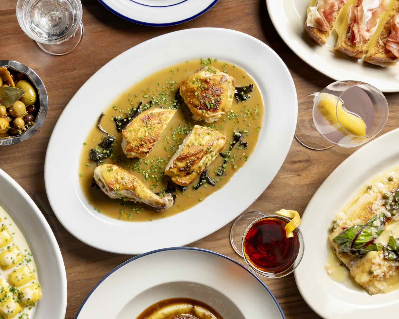 Spread of dishes from Cassis (Photo: Kevin J. Miyazaki)