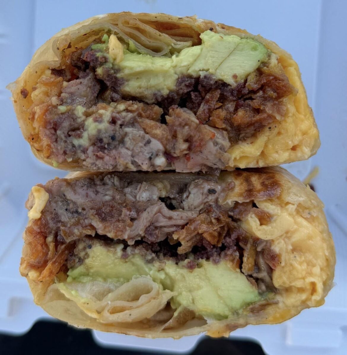 Two of this sub’s most frequently discussed topics have finally merged - breakfast burritos and Mini Kabob