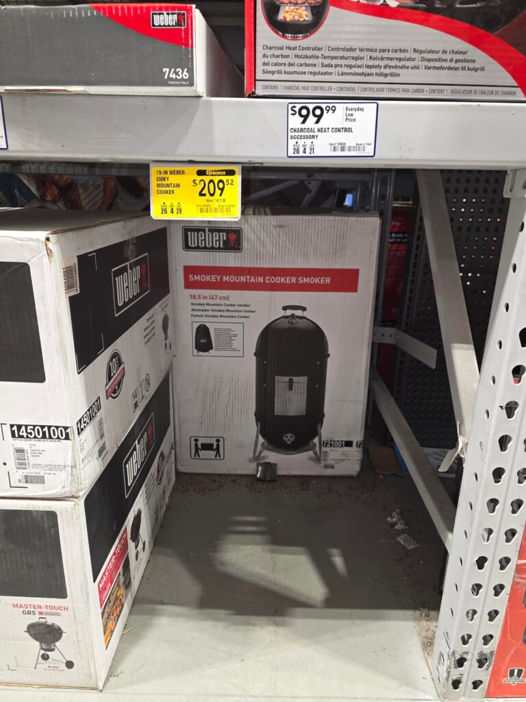 Just got a steal on a wsm $124