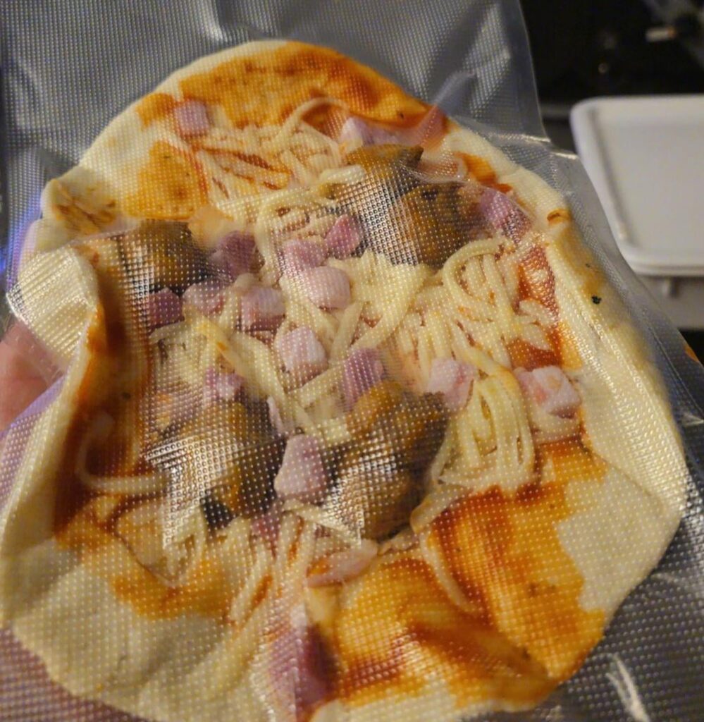 Tried to make personal pizza's for meal prep