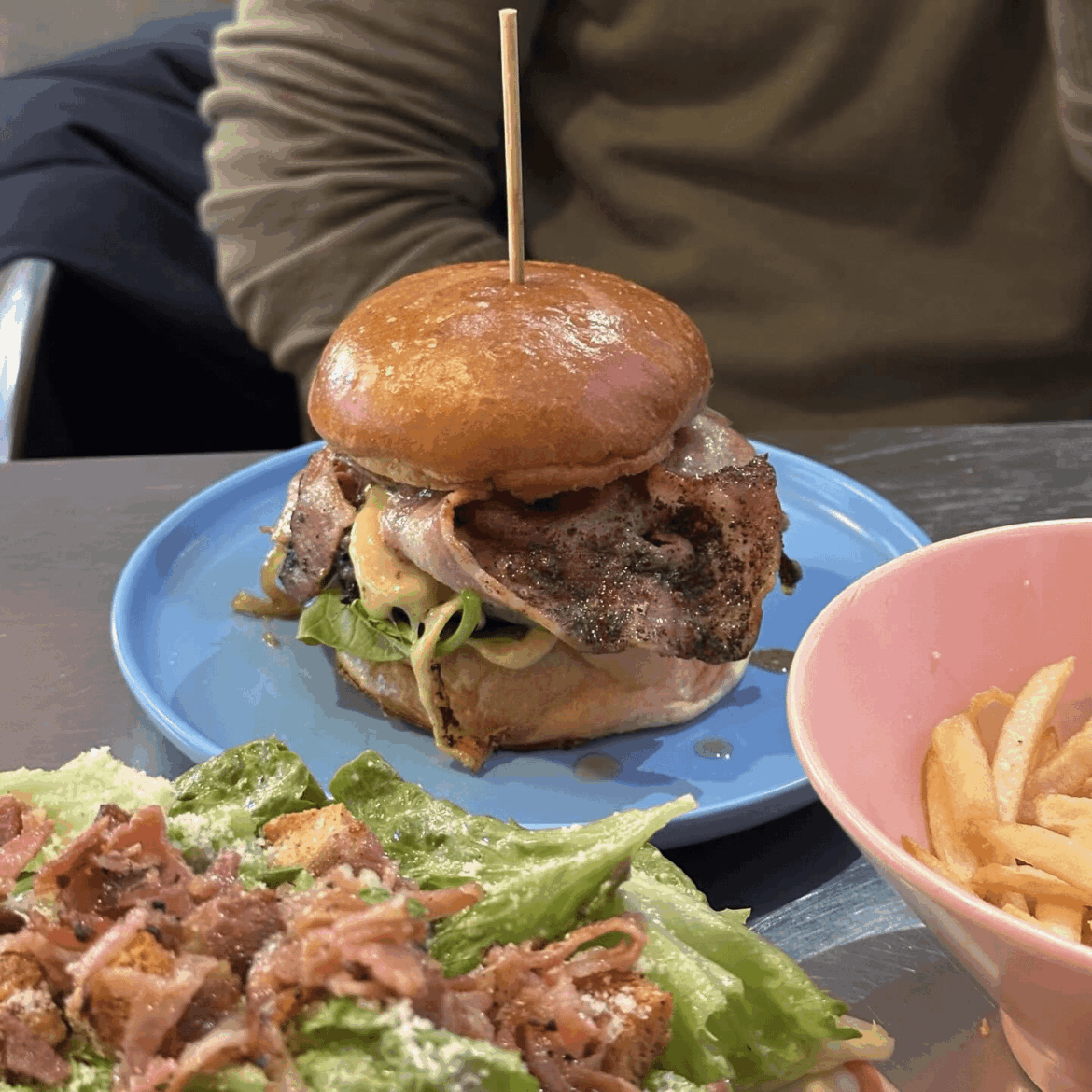 Double Bacon Burger!