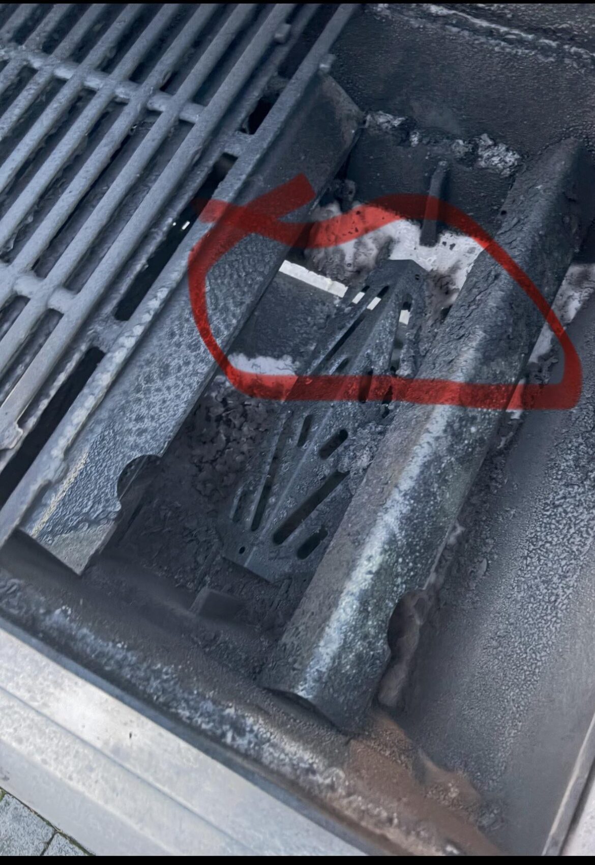 Should I be able to see through the side of my Weber grill