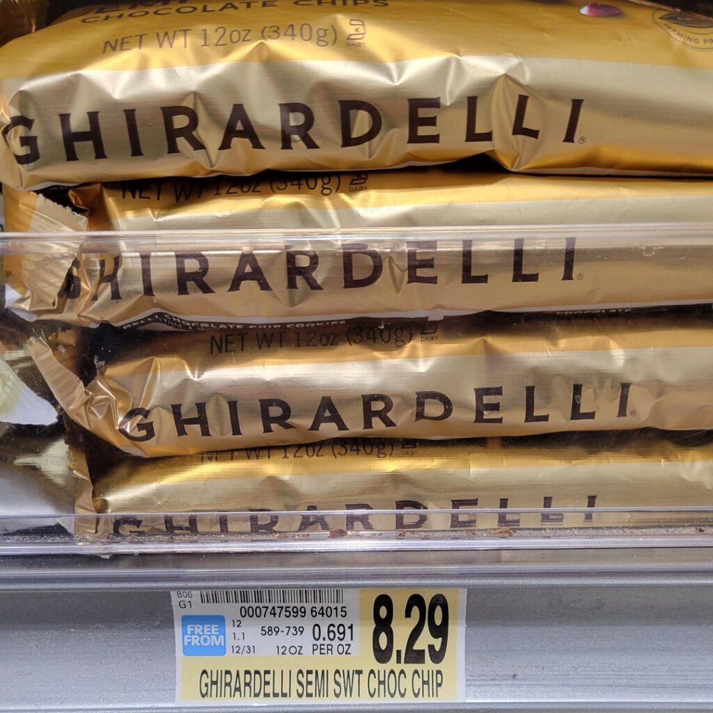 Ghirardelli prices have become outrageous Ghirardelli prices have become outrageous