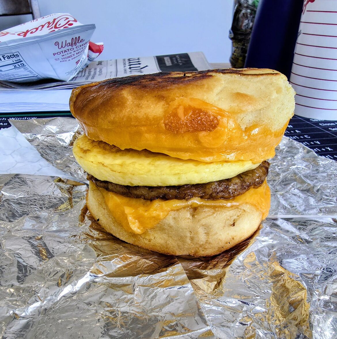 Pancake Breakfast Sandwich