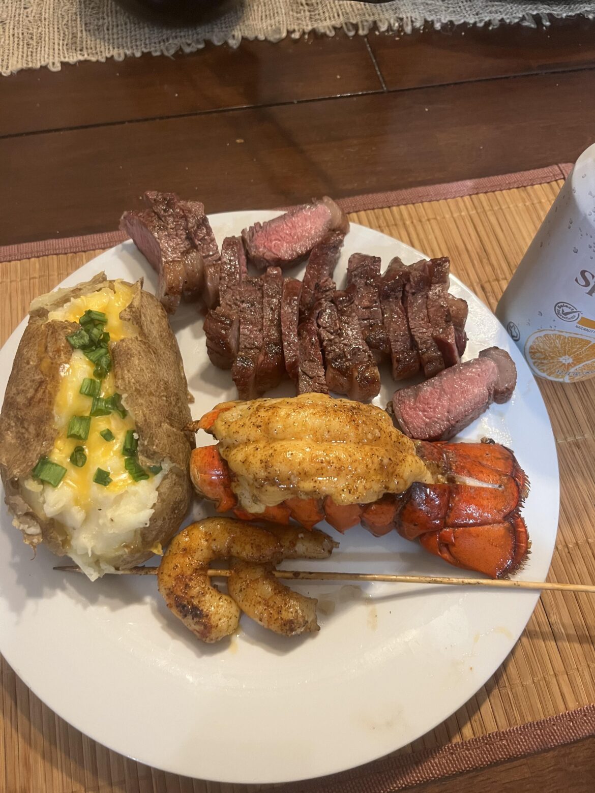 Me and my lady’s new year dinner