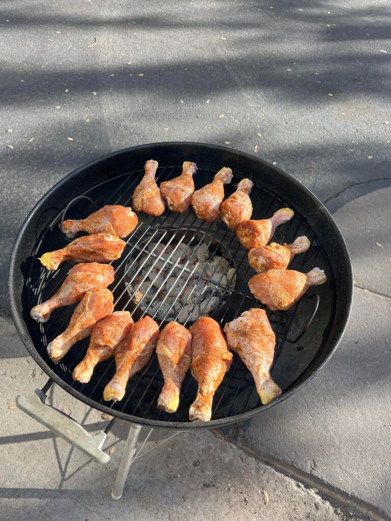 First cook using the Vortex