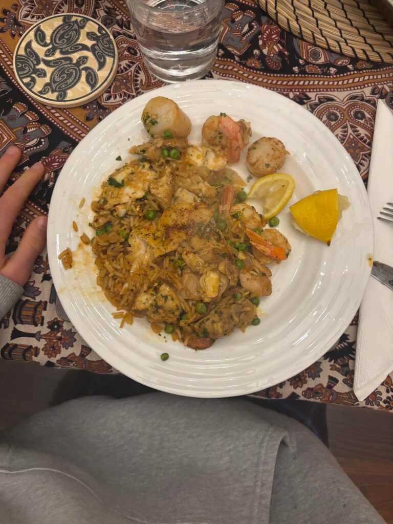 Calories in this paella?