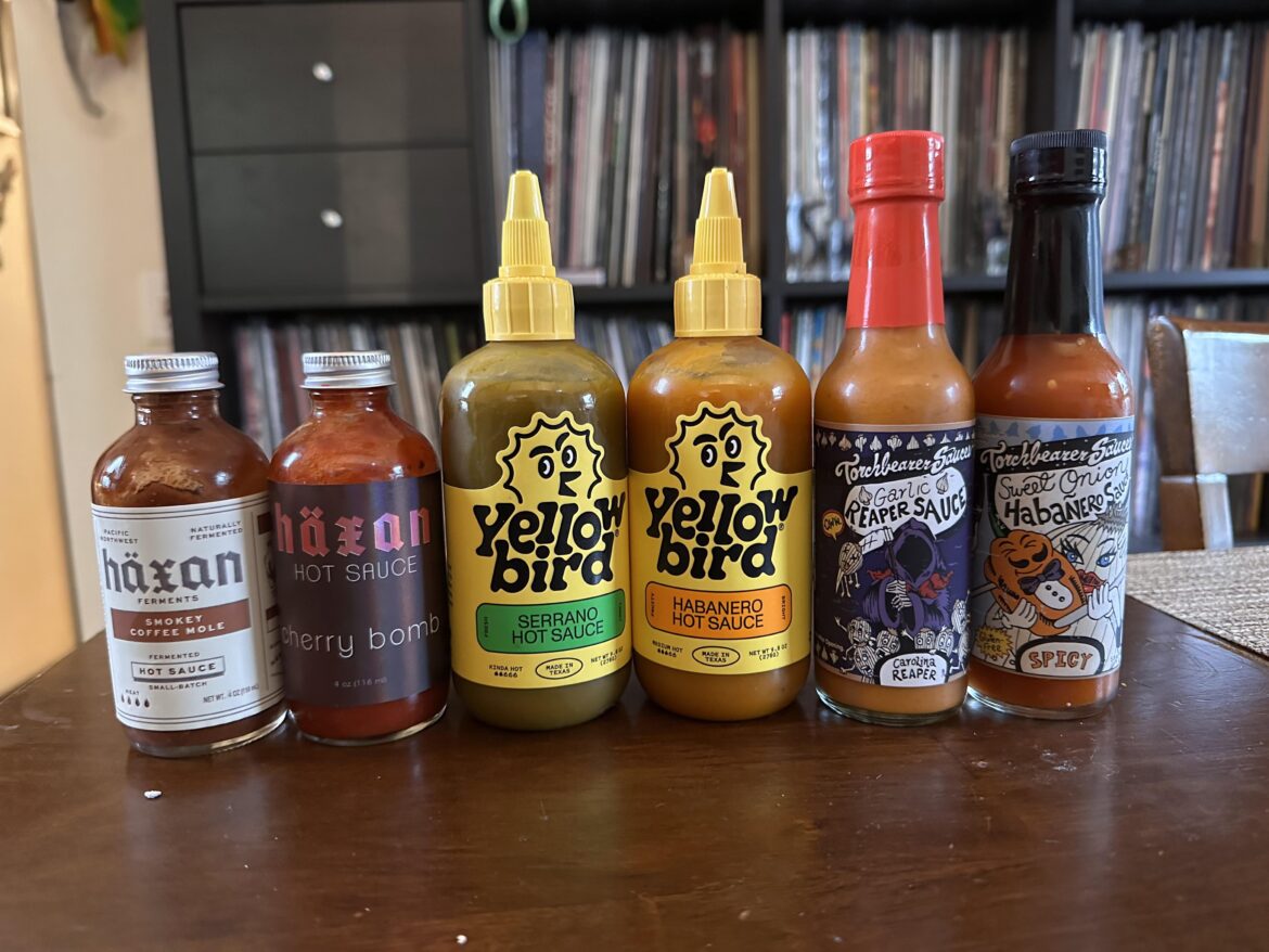 My favorite hot sauces currently