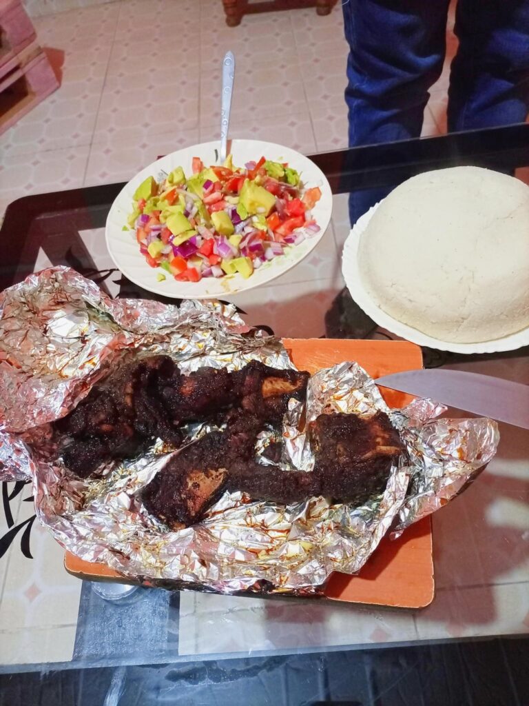 After hours of prep, the beef is Ready to Eat. Can you guess which country loves this meal combo?