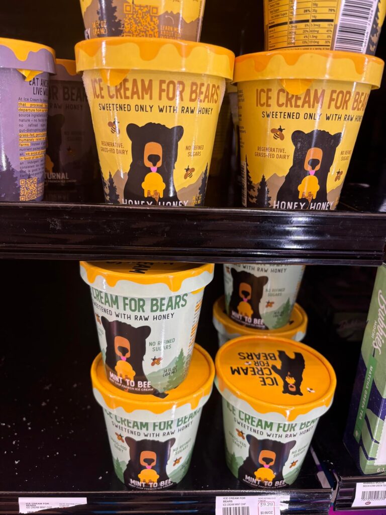 Today’s Mood: Bear-Approved 🍦🐻🍯