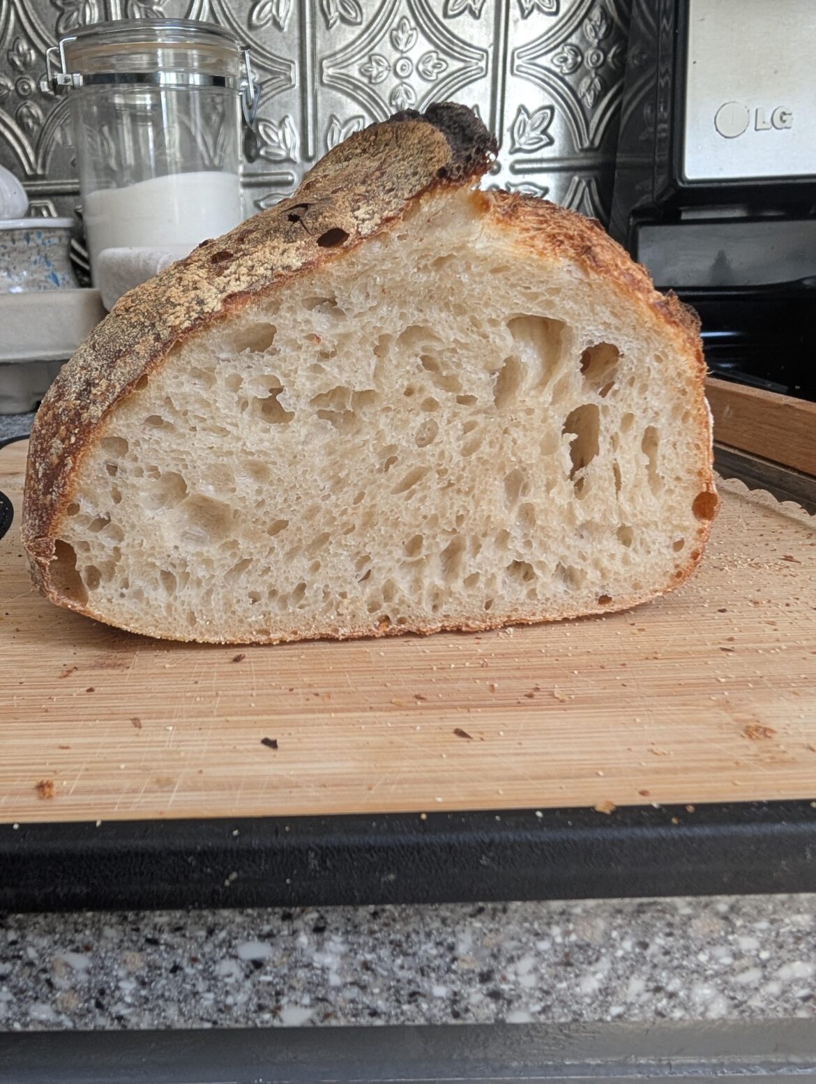 A little under fermented but almost nailed it?