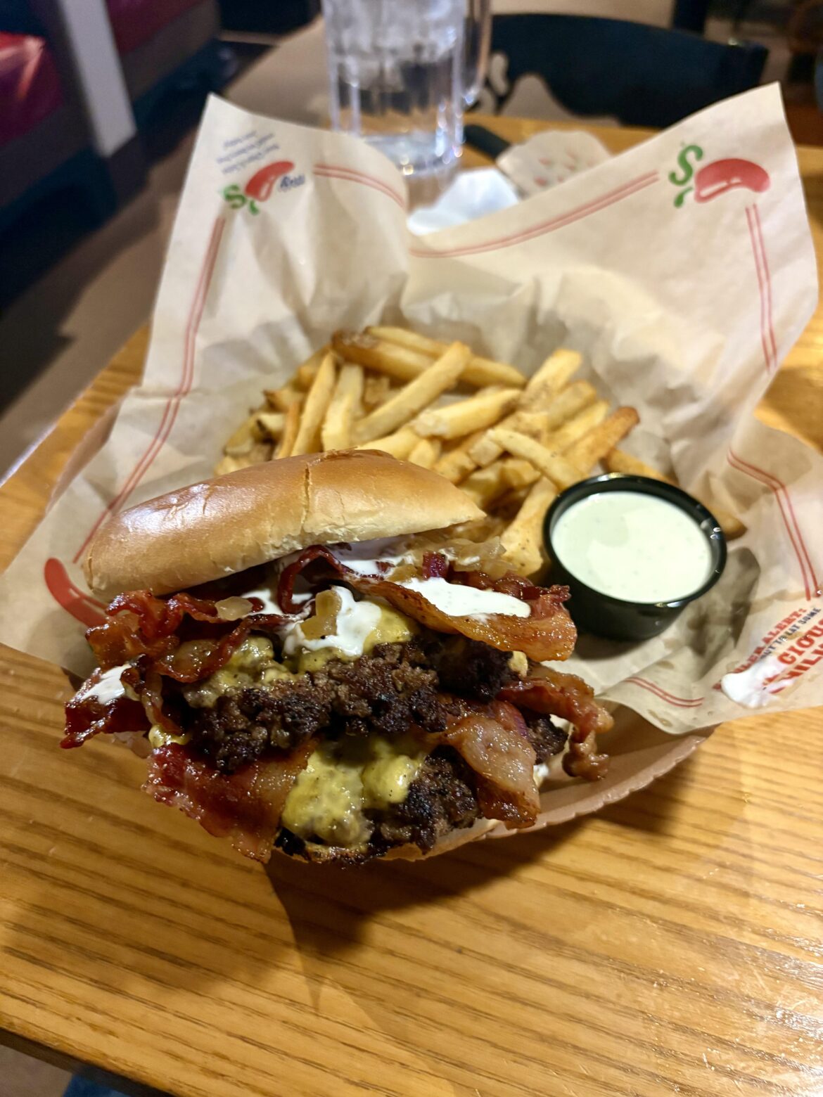 Chili’s Double Bacon Rancher