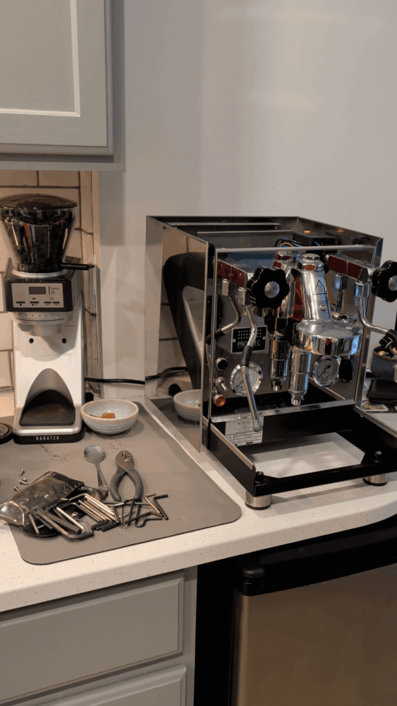 Burning smell - profitec 500