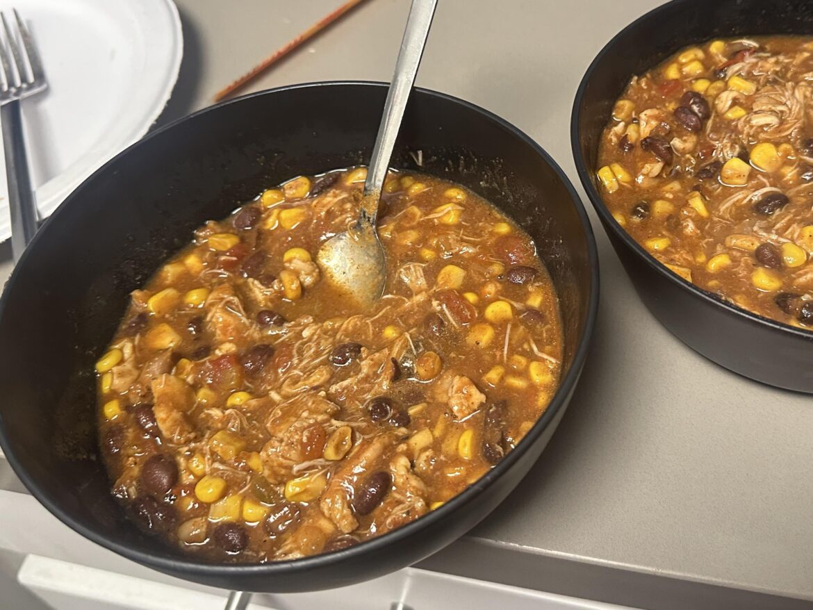 My salsa chicken came out a lot soupier than intended. WWYD in this situation?