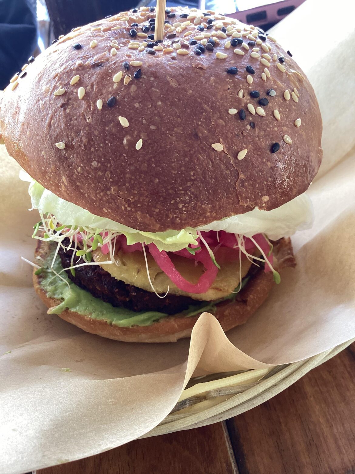 Maya burger, Mango y Chile, Bacalar Mexico 10/10 A+