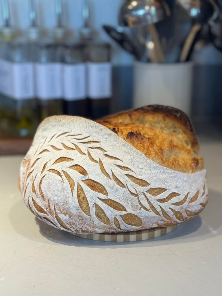 Sourdough scoring is my new favorite art medium