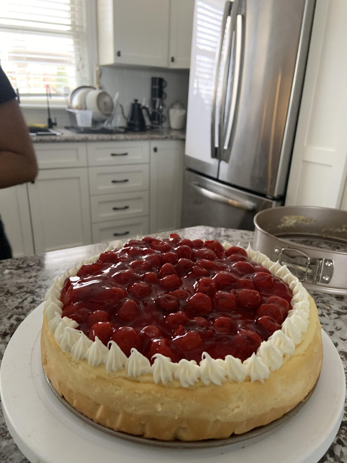 Mom made my birthday cake