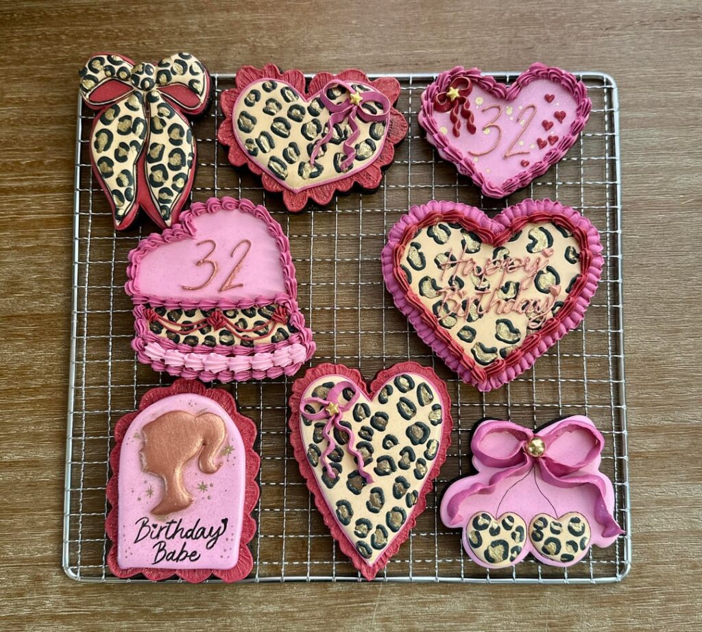 First time cheetah cookies