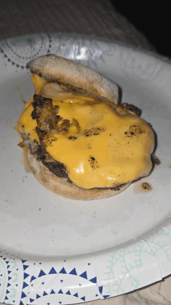 Sausage, egg & cheese muffin