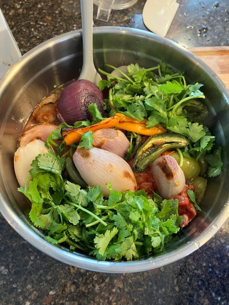 Homemade salsa for football season