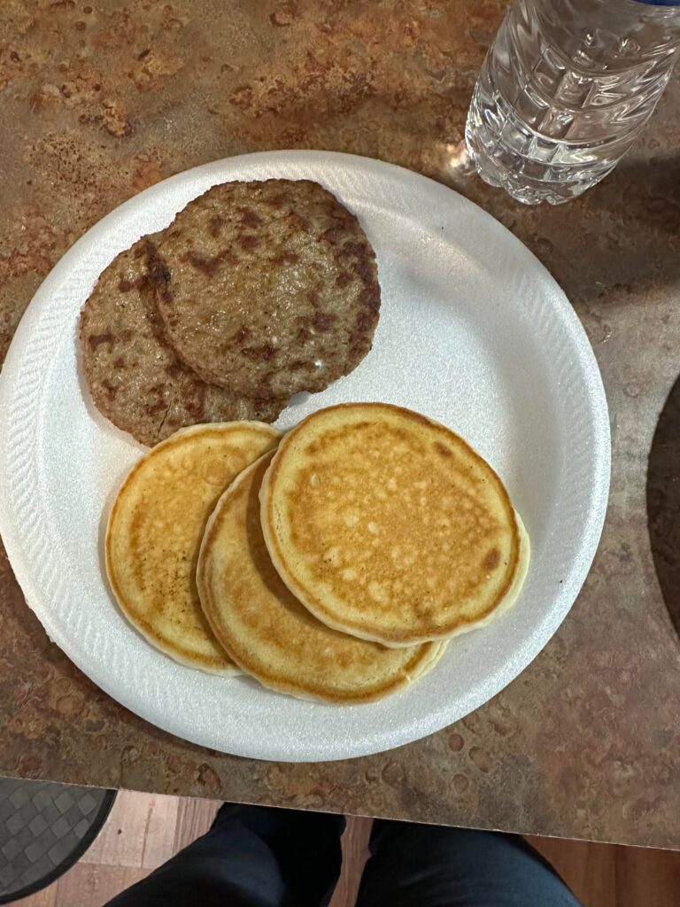 Estimated calorie count