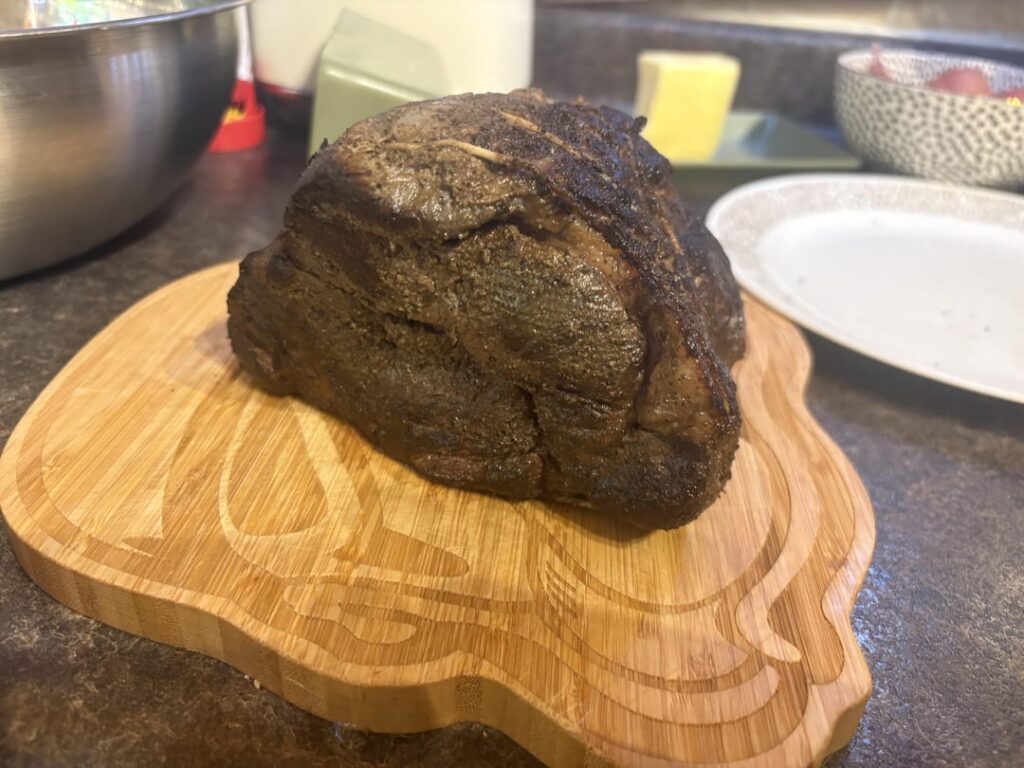 First sous vide roast