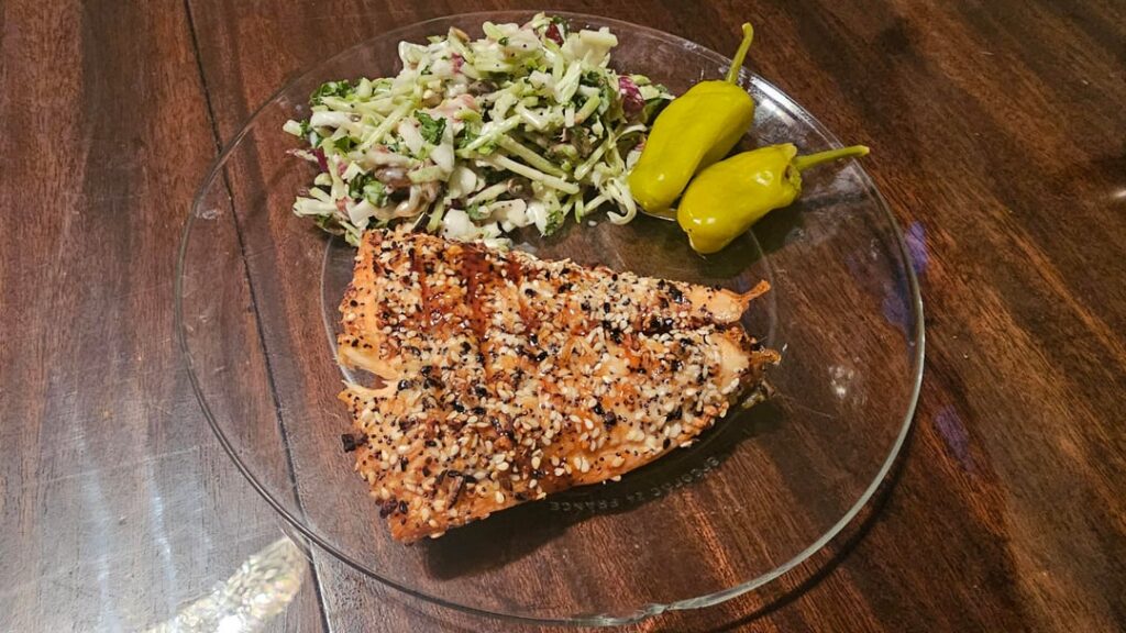 By far my favorite way to eat Salmon now