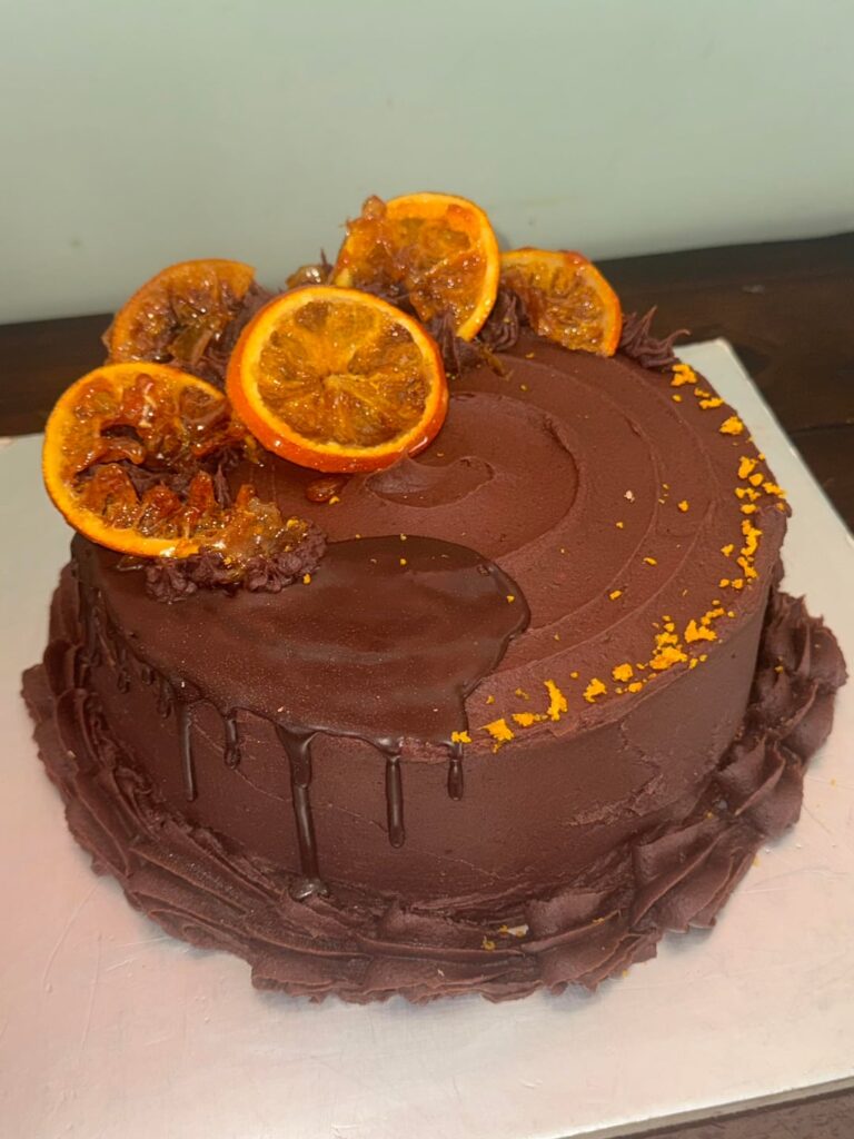 Chocolate orange cake ! 🍊