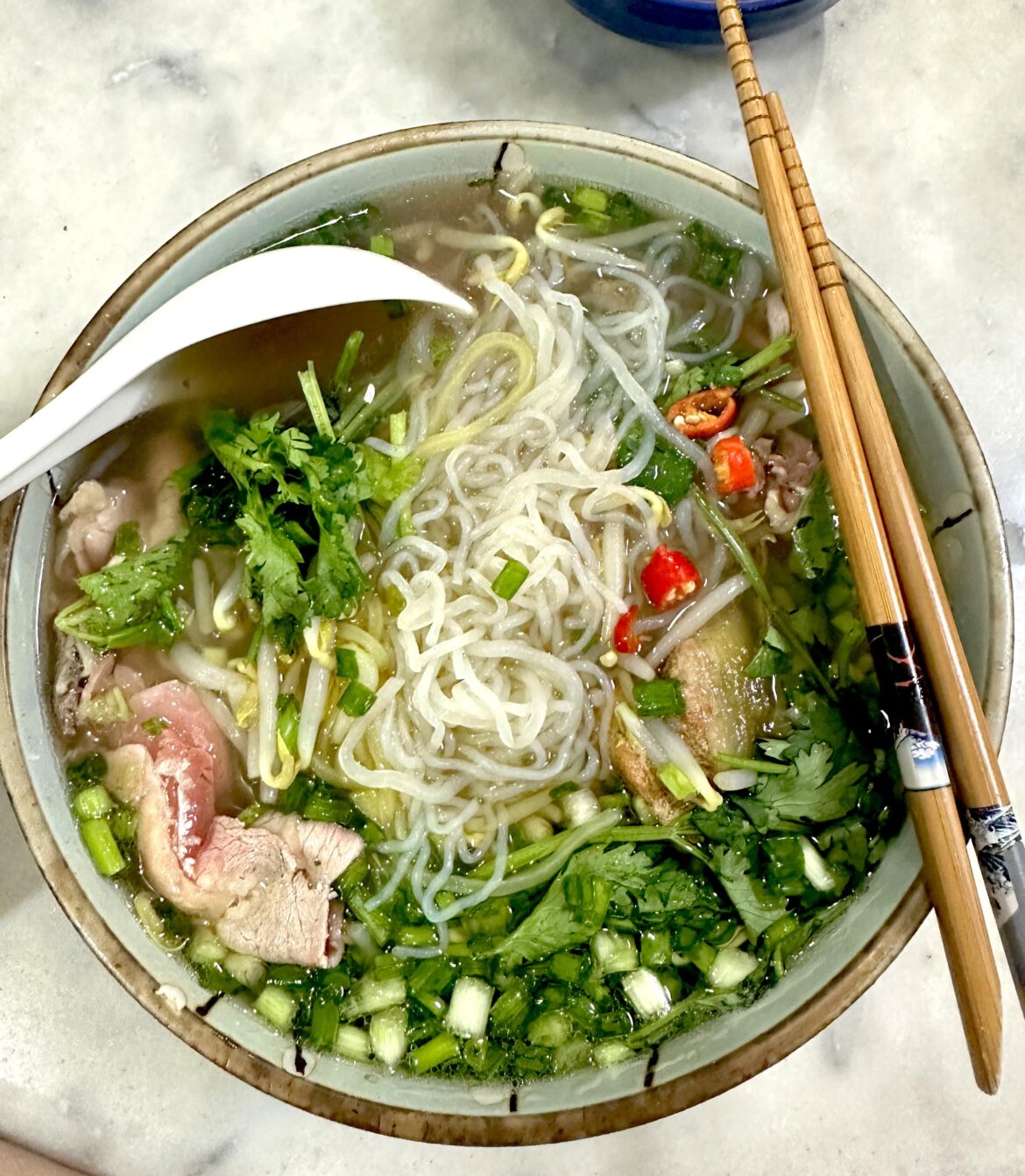 Pho with shirataki/konjac noodles!