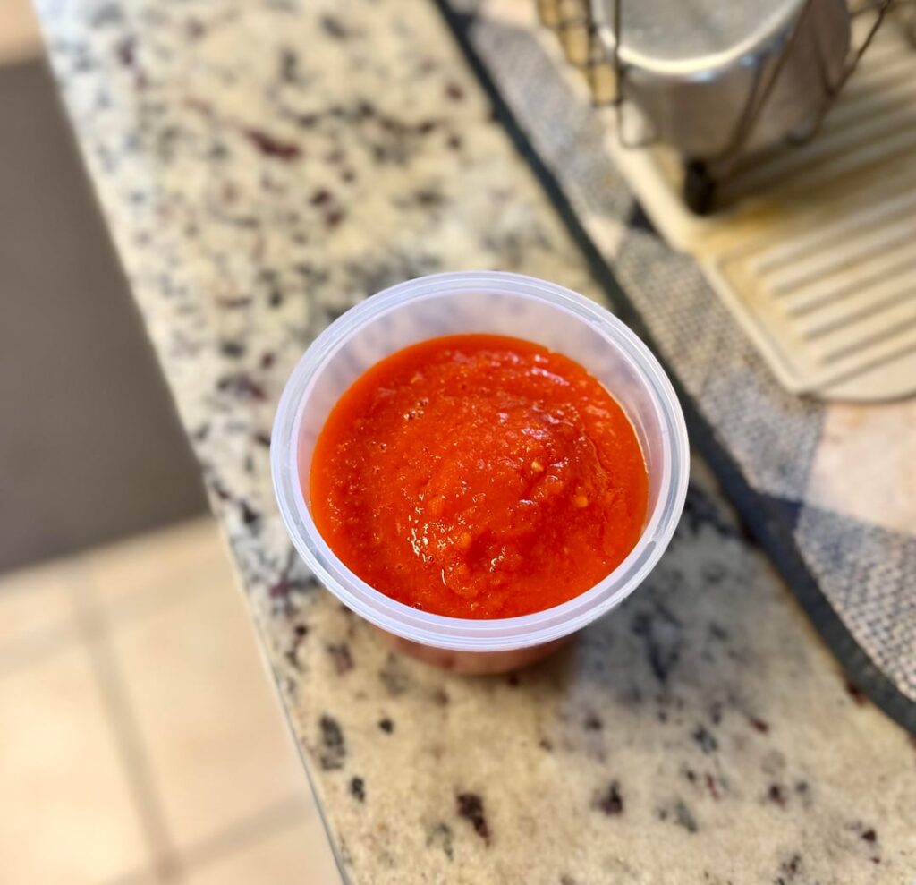 40 day fermented ghost/scorpion hot sauce