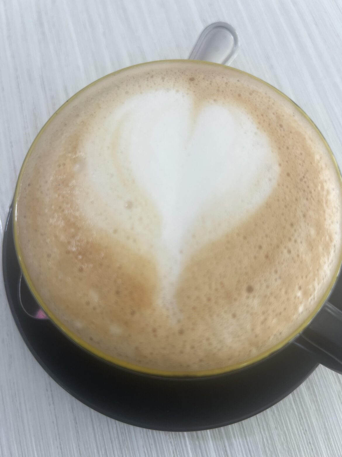 A delicious coffee in the morning