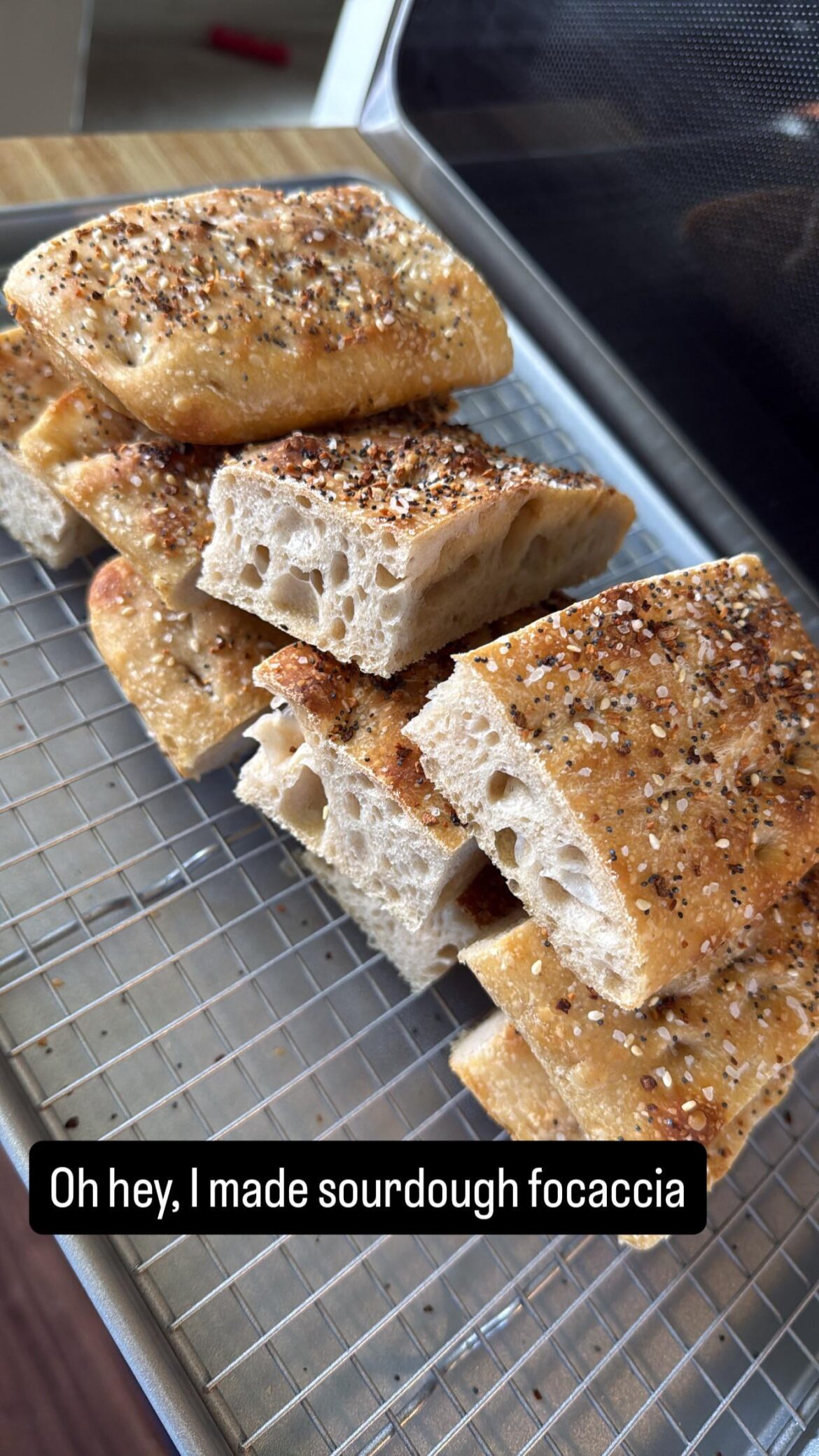When life gives you sourdough starter, make focaccia