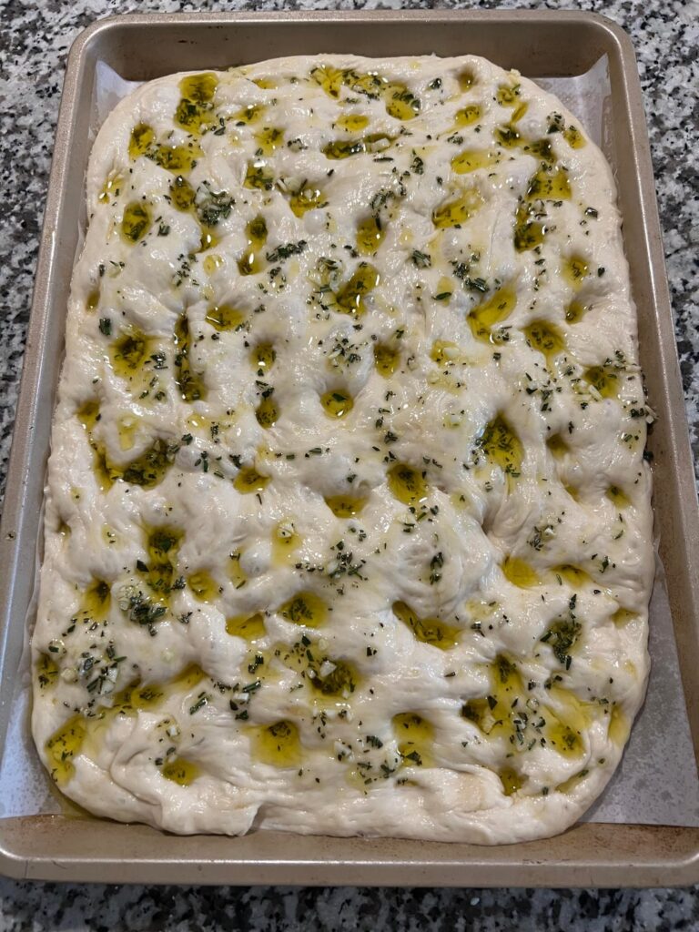First Focaccia