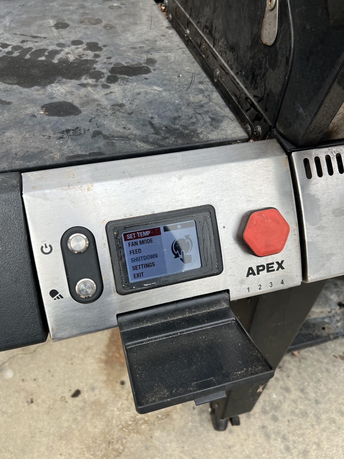 Camp Chef Apex controller cover busted