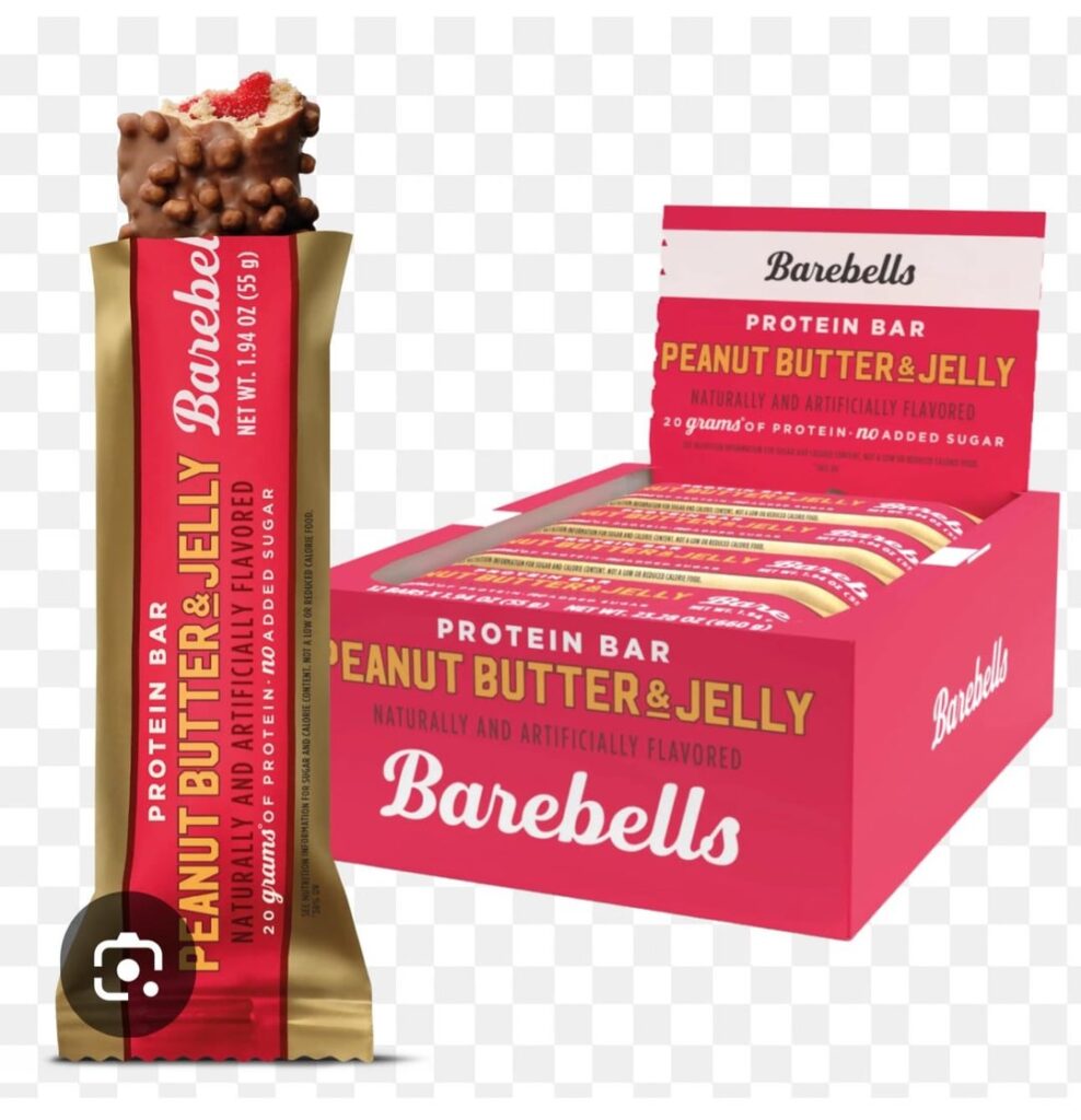 Barebell’s Peanut Butter & Jelly Bar Is A 200 cal Masterpiece With Raspberry Jam 🤤