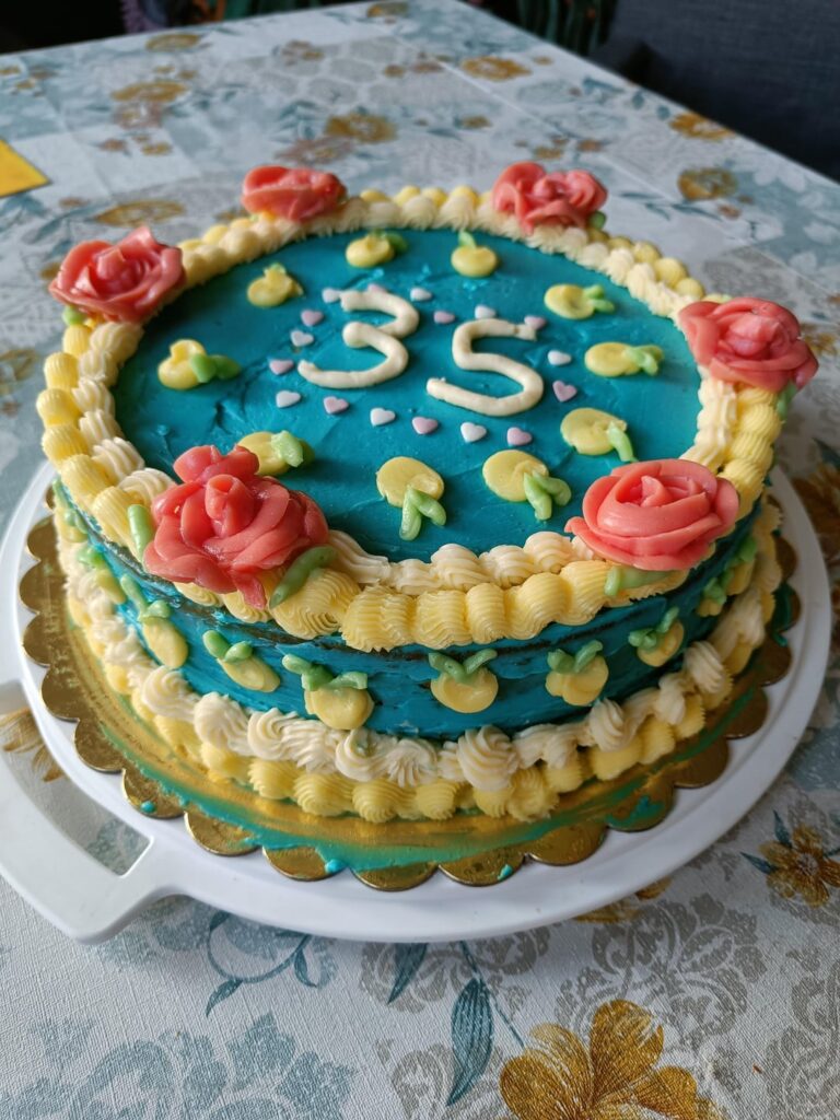 Went ahead and made myself a birthday cake 🎂