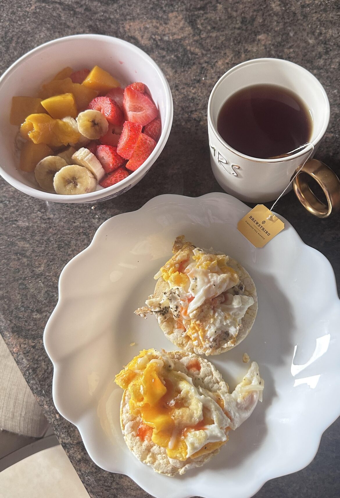 breakfast lineup 🫡