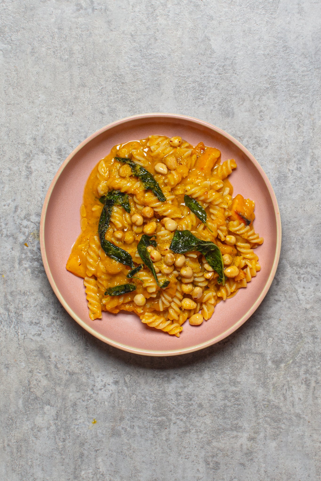 Butternut and sage doing what they do best: turning a weeknight into a slow evening