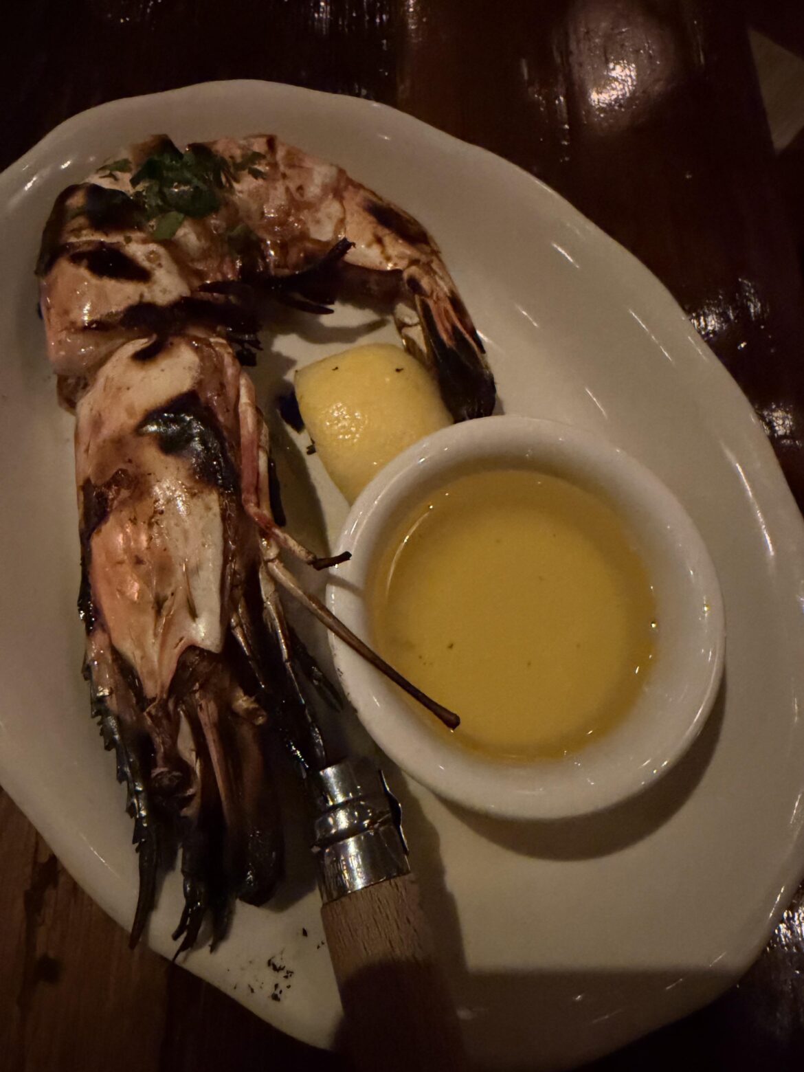 [i ate] A monster prawn