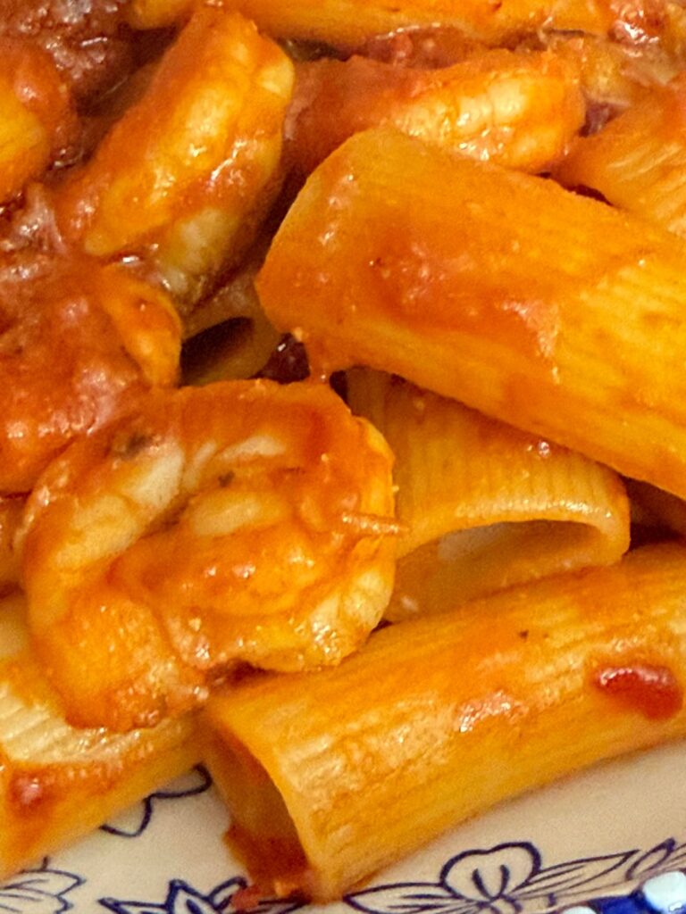 Spicy Shrimp & Rigatoni