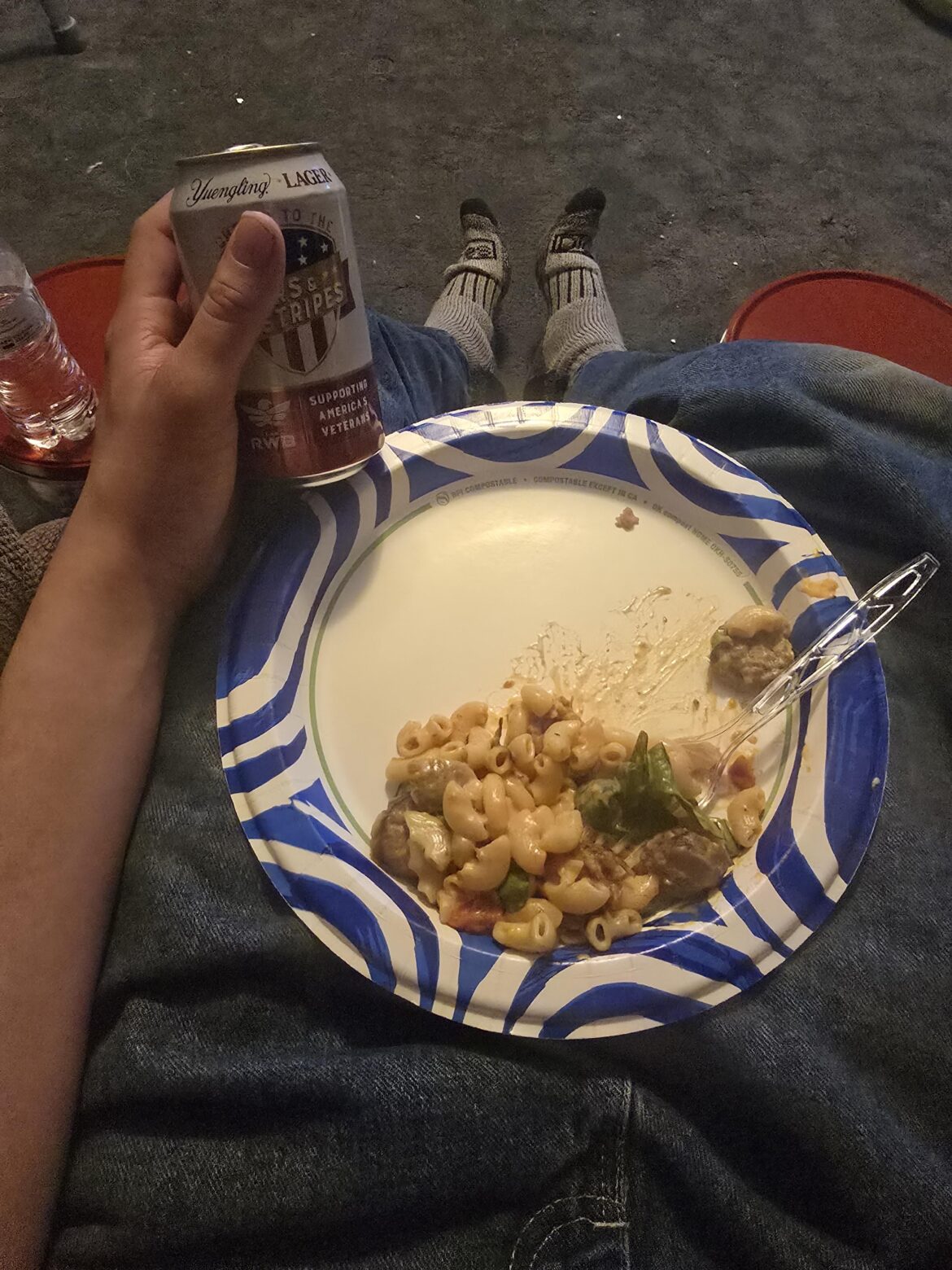 It's friggin cold outside so Kraft Dinnah!