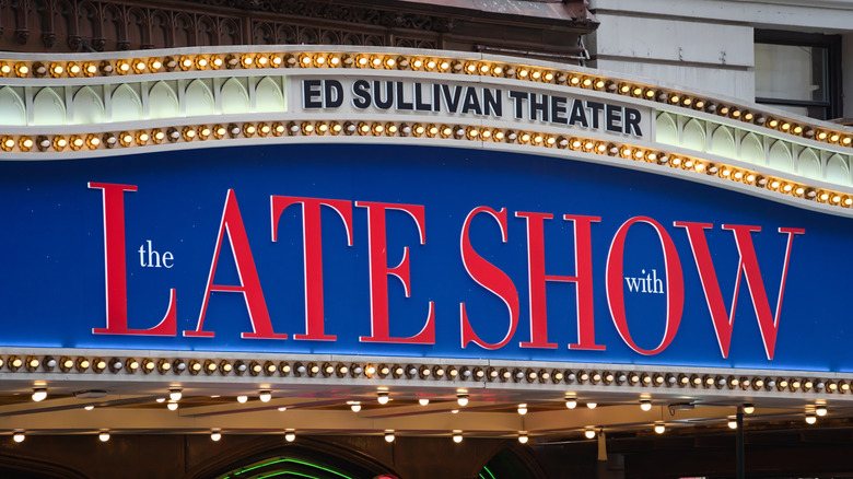 Outside of Ed Sullivan Theater