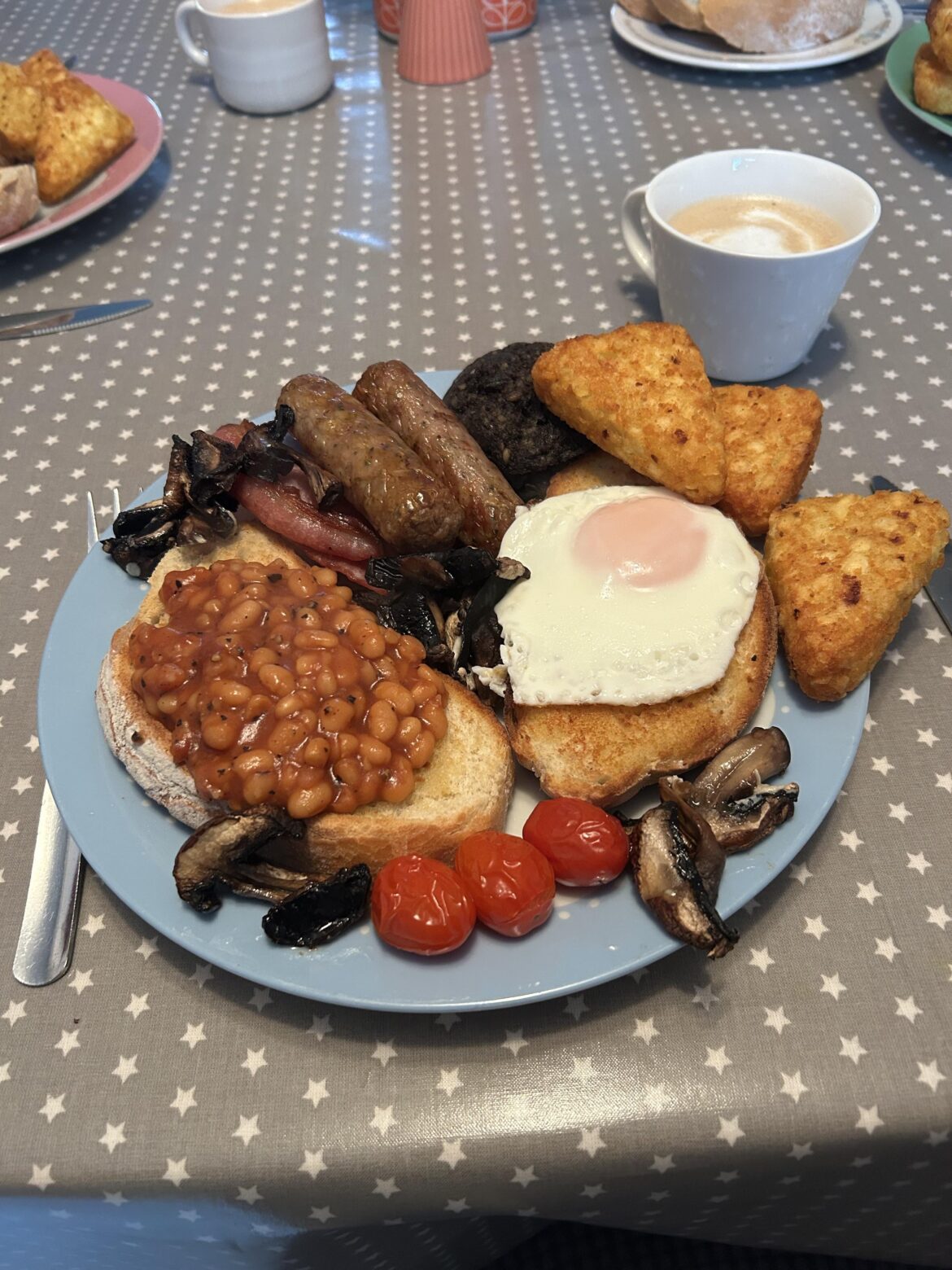 First post on here. I cooked this up for the family this morning. Put some haggis on instead of the usual black pudding.